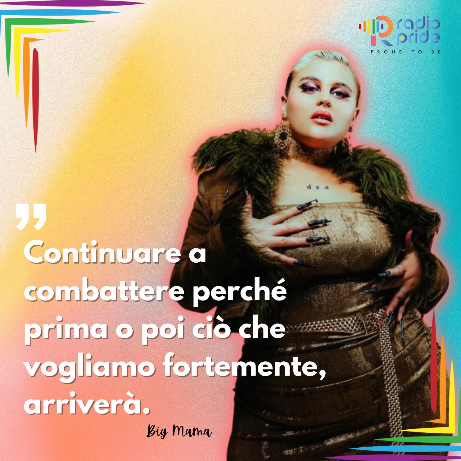 Al via il Mix Festival di Milano. La rapper Big Mama: “Prima o poi ciò che vogliamo fortemente, arriverà”.