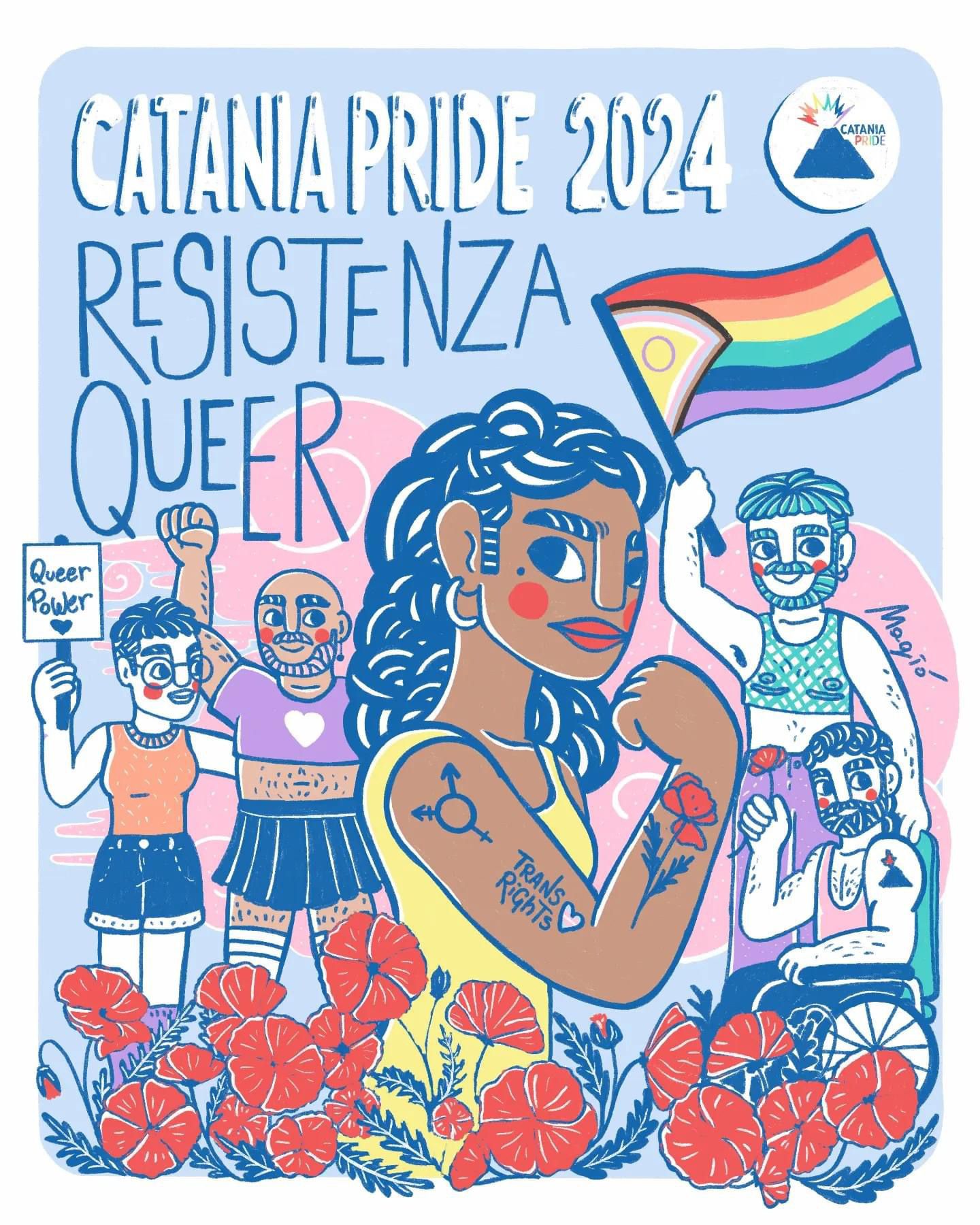 Catania Pride 2024: “Resistenza Queer” per la Lotta contro le Oppressioni