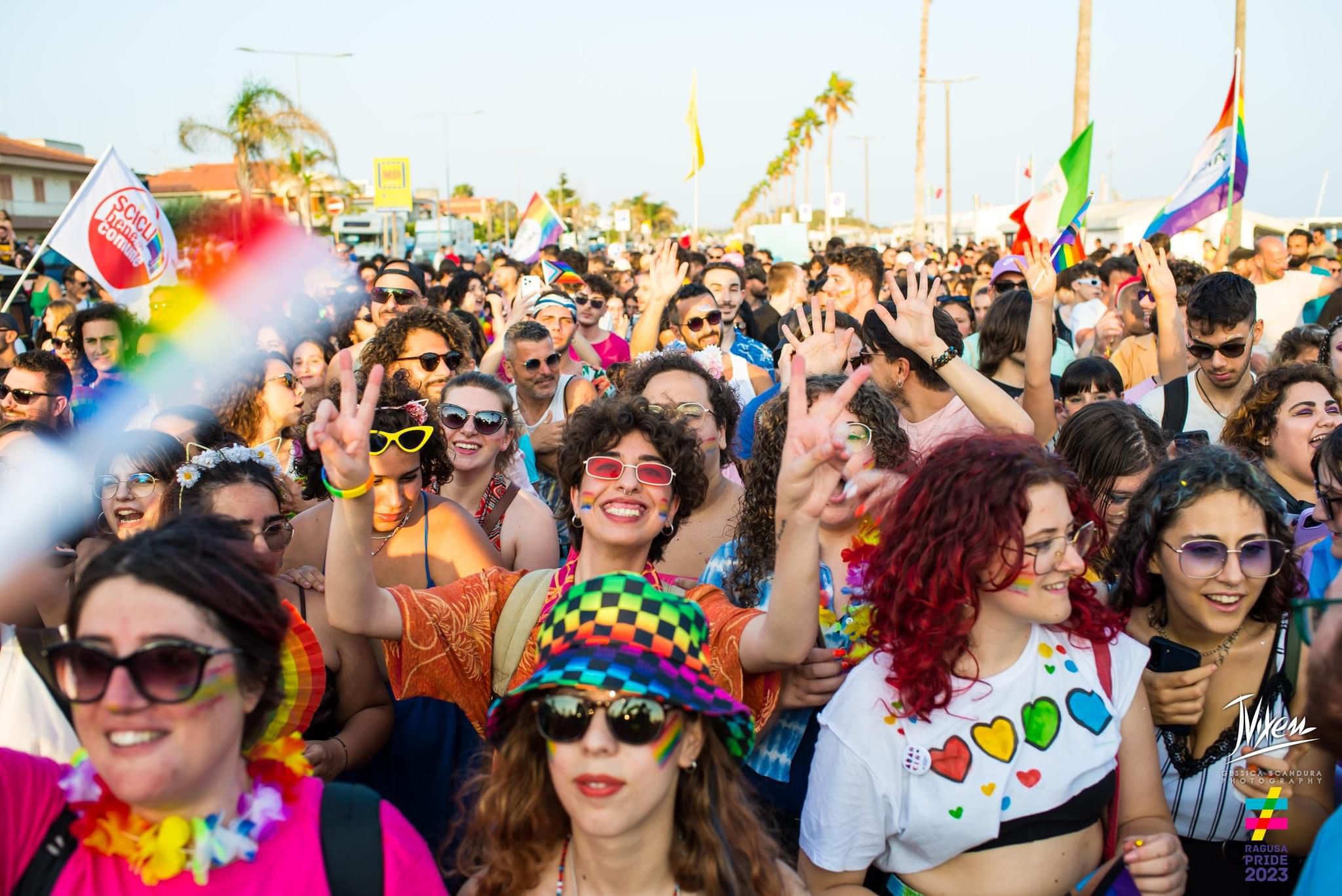 Ragusa: sabato 29 giugno il Pride colorerà di arcobaleno le strade della città