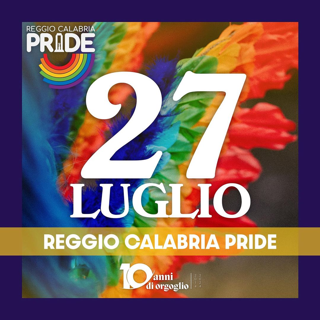 Il Reggio Calabria Pride si farà: “In piazza per le persone che hanno subìto discriminazioni”